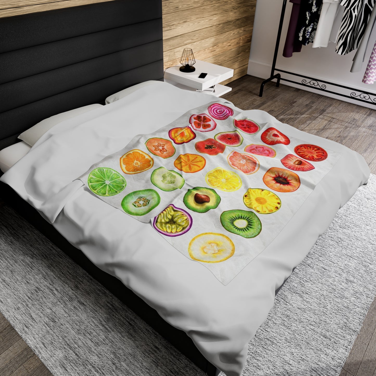 Fruity Plush Blanket