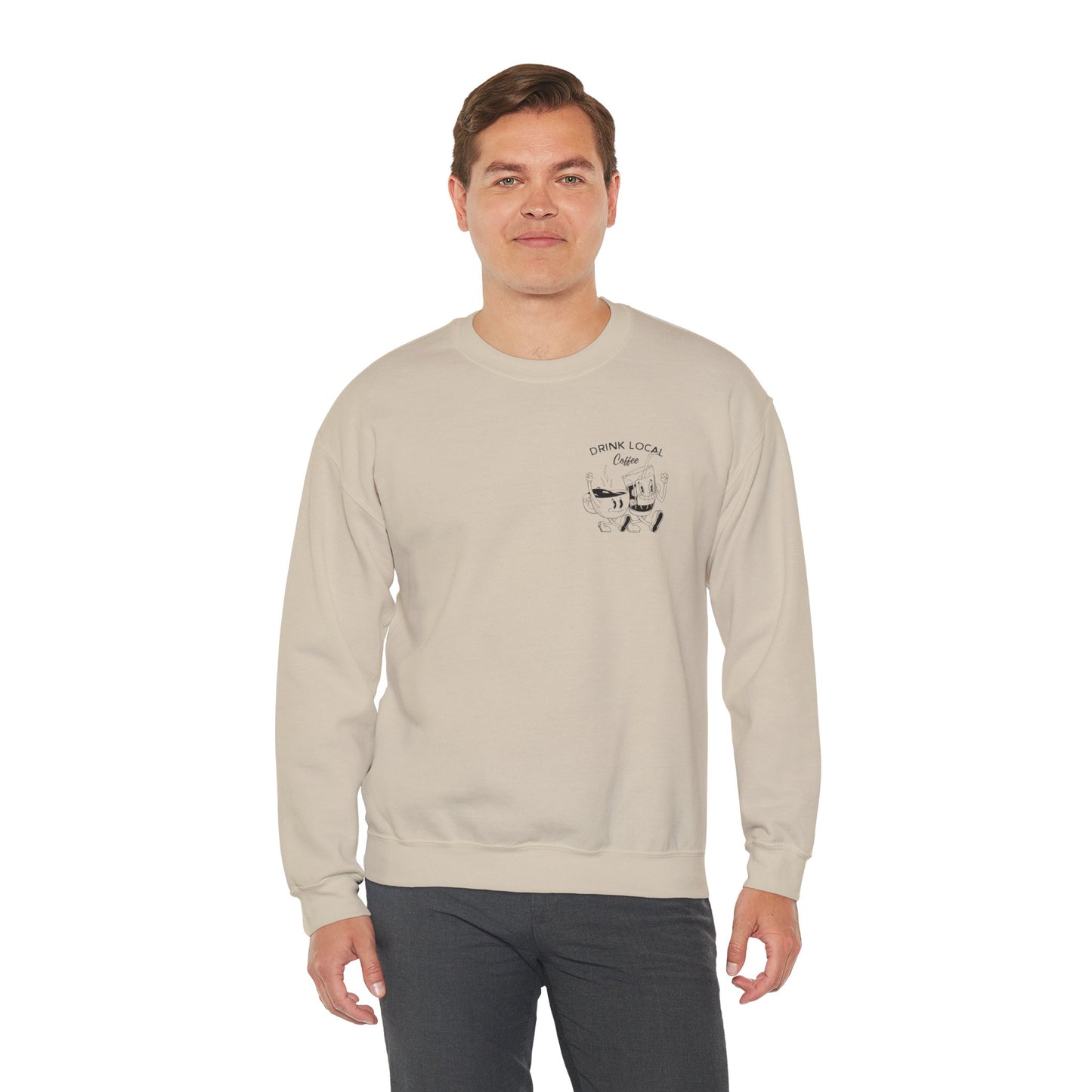 Drink Local Coffee Sweater