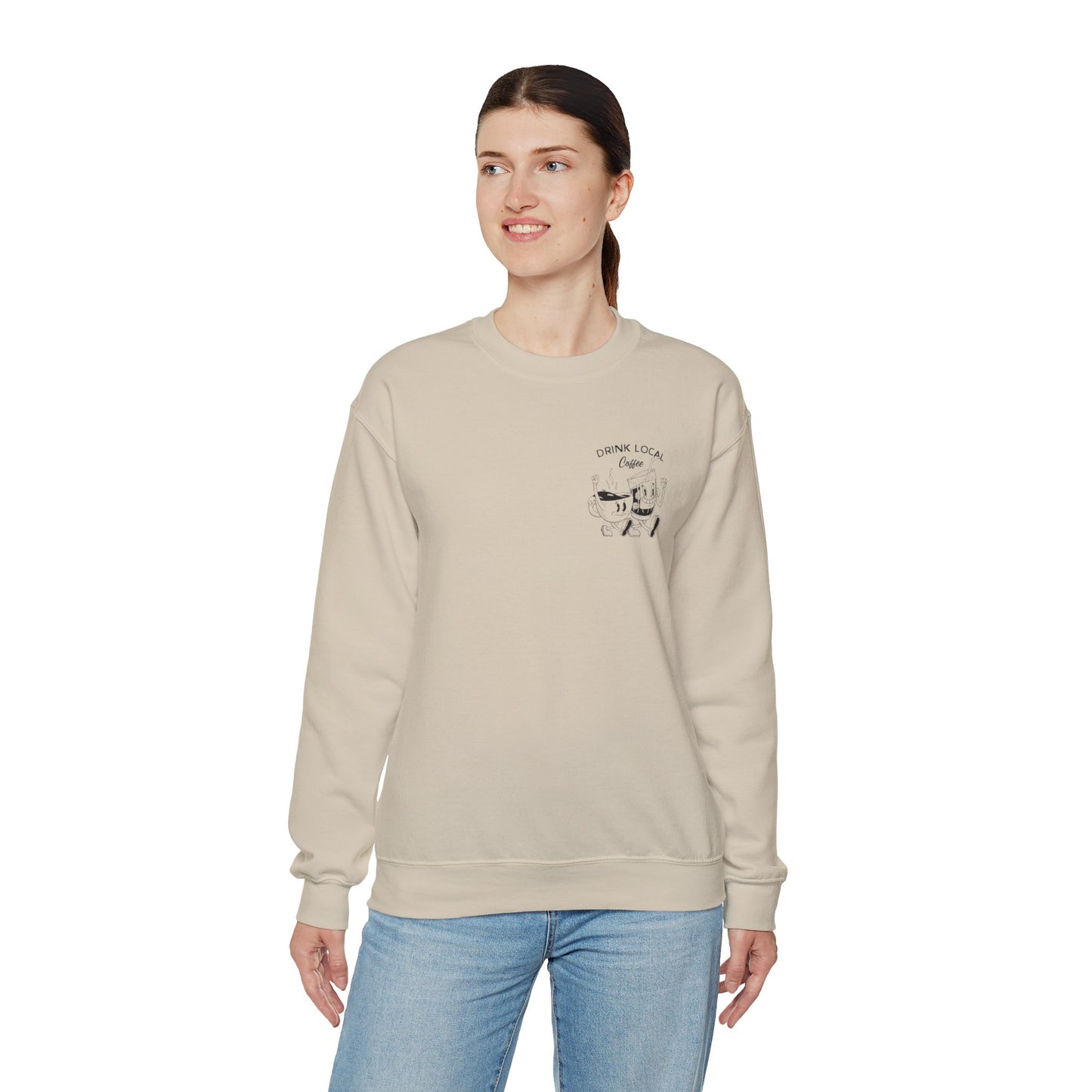 Drink Local Coffee Sweater