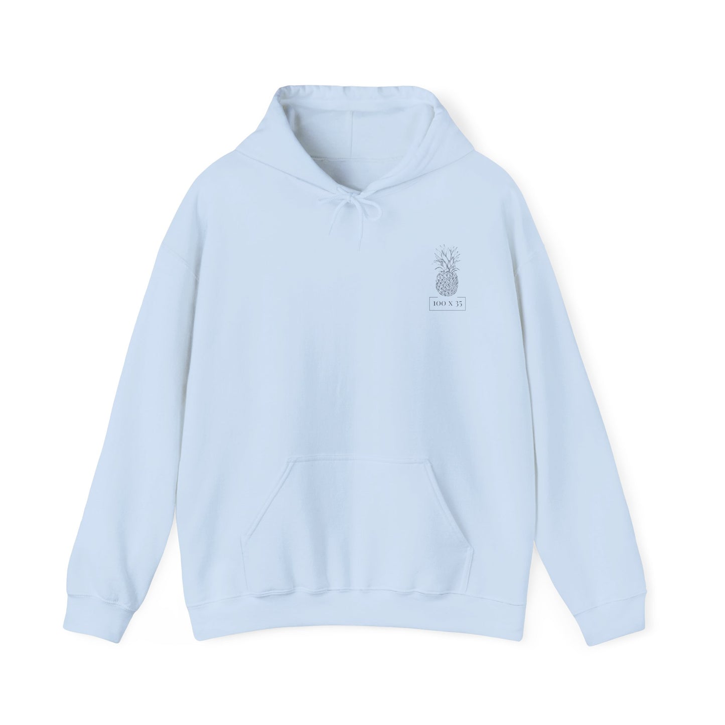 DONDE TUESTA EL SOL Y LA LLUVIA REFRESCA HOODIE
