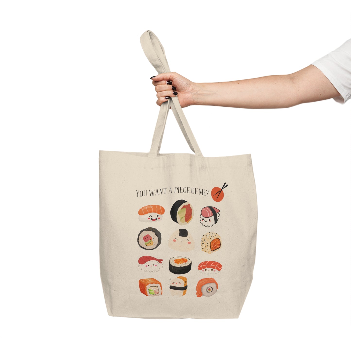 YOU WANT A PIECE OF ME? TOTE BAG