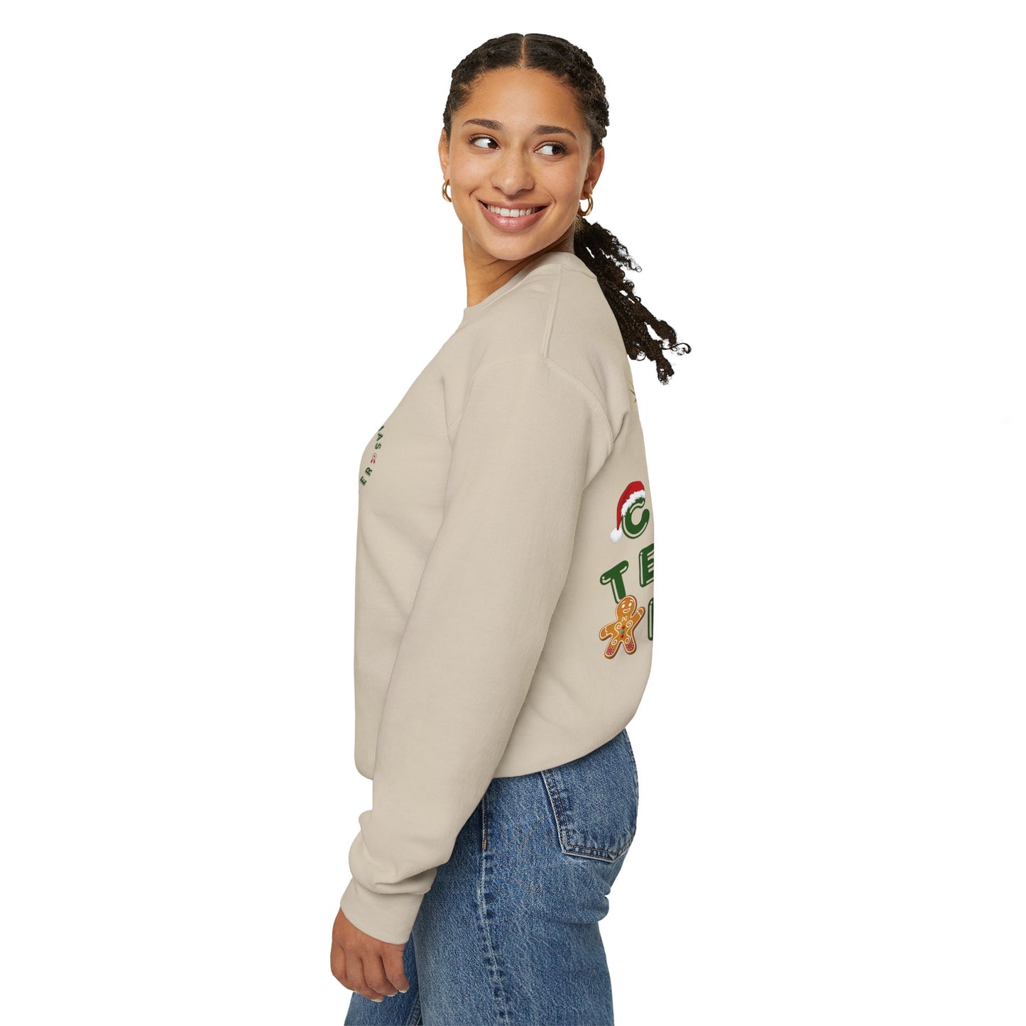 CERTIFIED CHRISTMAS COOKIE TESTER SWEATER