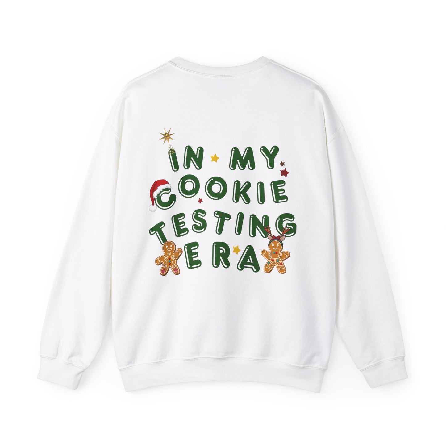 CERTIFIED CHRISTMAS COOKIE TESTER SWEATER