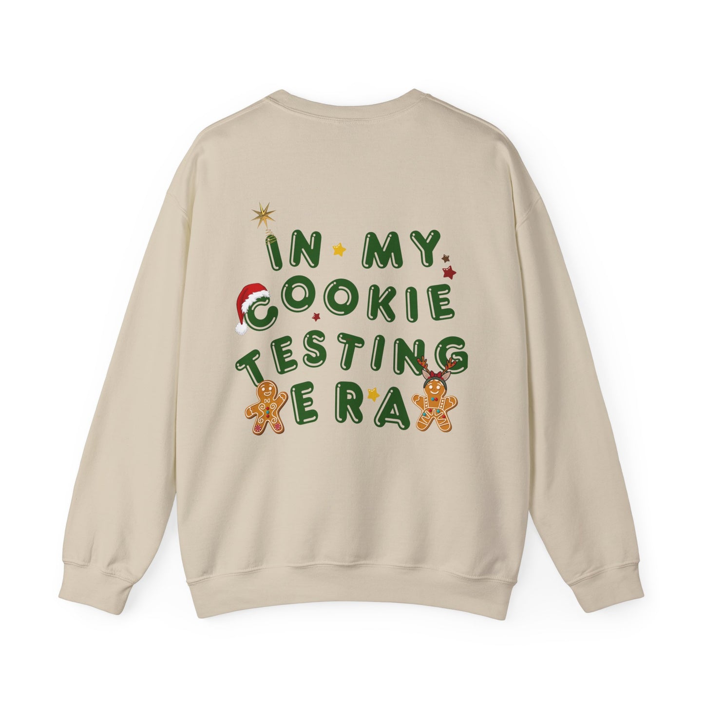 CERTIFIED CHRISTMAS COOKIE TESTER SWEATER