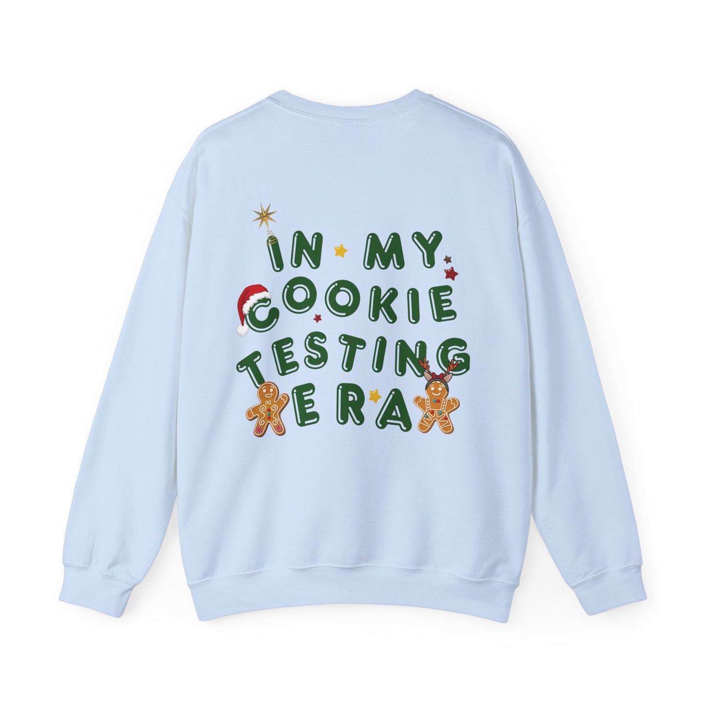 CERTIFIED CHRISTMAS COOKIE TESTER SWEATER