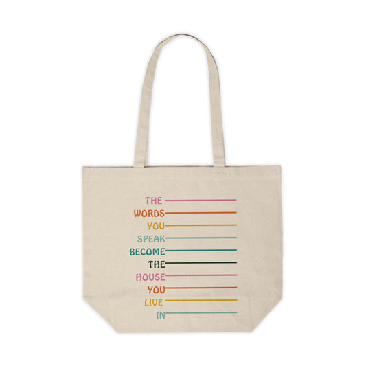 WORDS HOLD POWER TOTE BAG