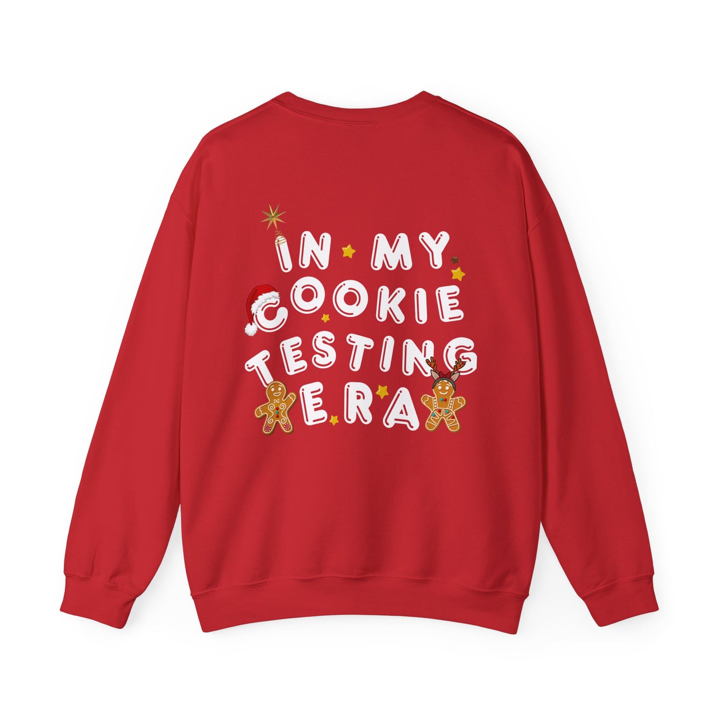 CERTIFIED CHRISTMAS COOKIE TESTER SWEATER