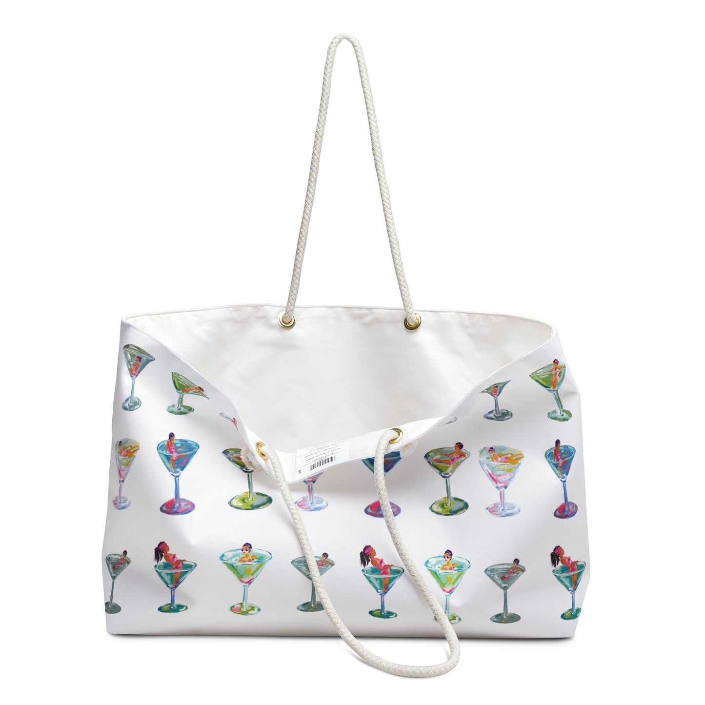 Bottomless Martinis Weekender Tote