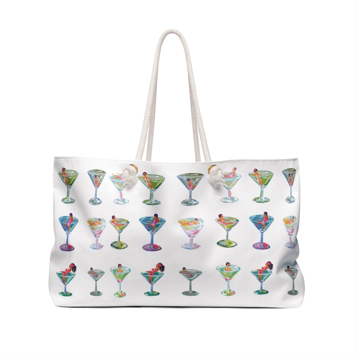 Bottomless Martinis Weekender Tote