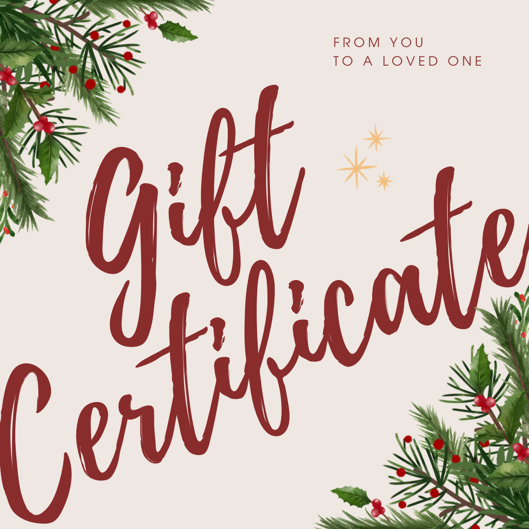 GIFT CERTIFICATE